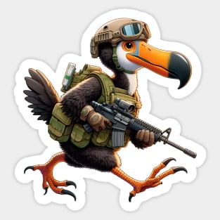 Tactical Dodo Bird Sticker